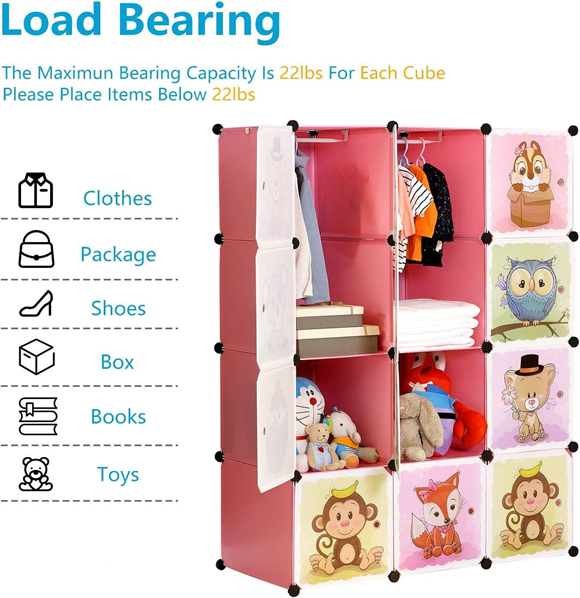 plastic wardrobe
